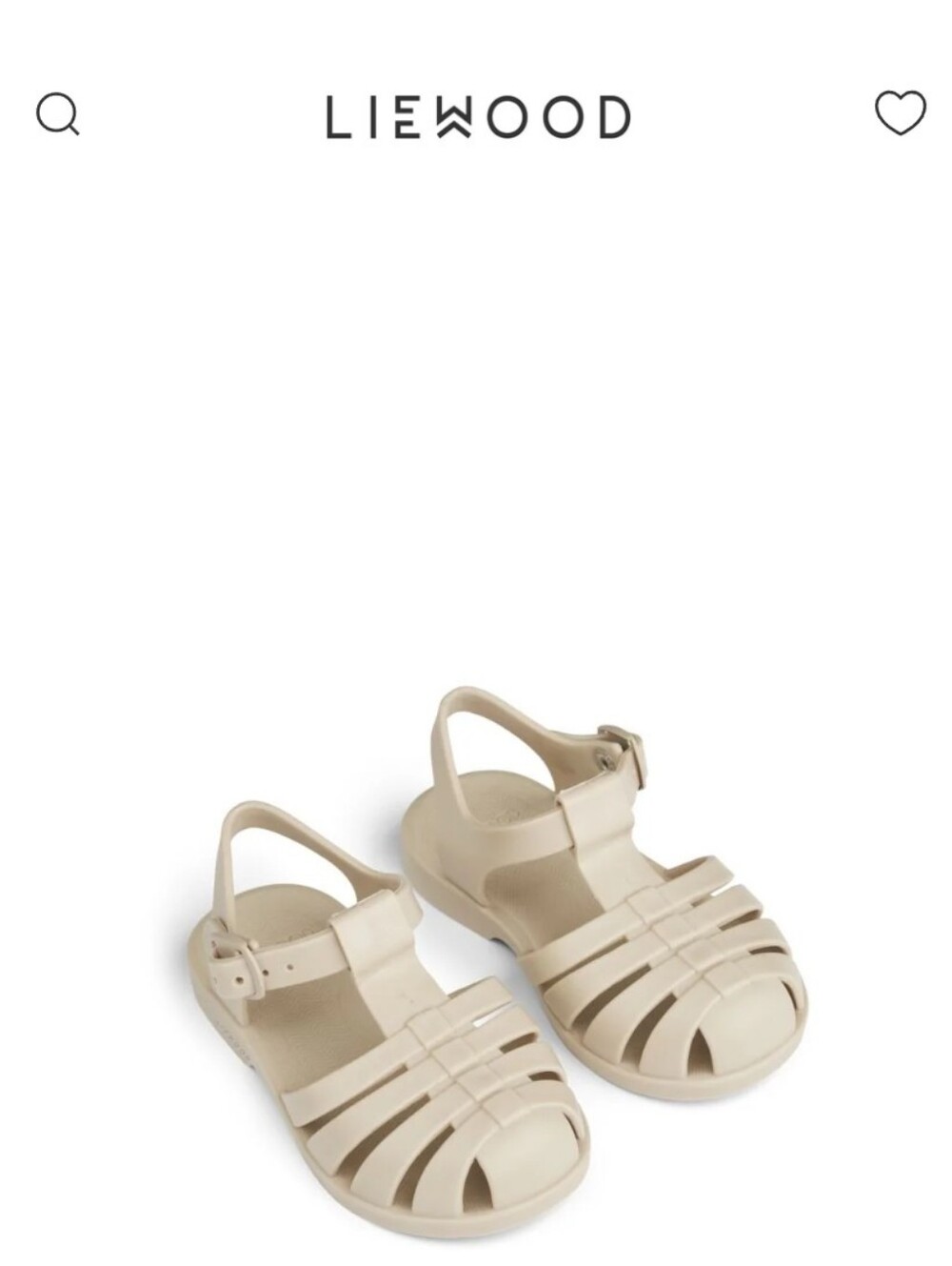 Liewood Fisherman Rubber Toddler Sandals